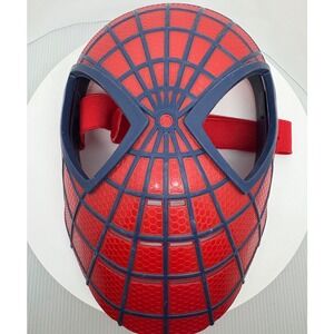 Hard Marvel Spiderman Mask Costume Cosplay Halloween Adult‎ Kids Toy Red Blue